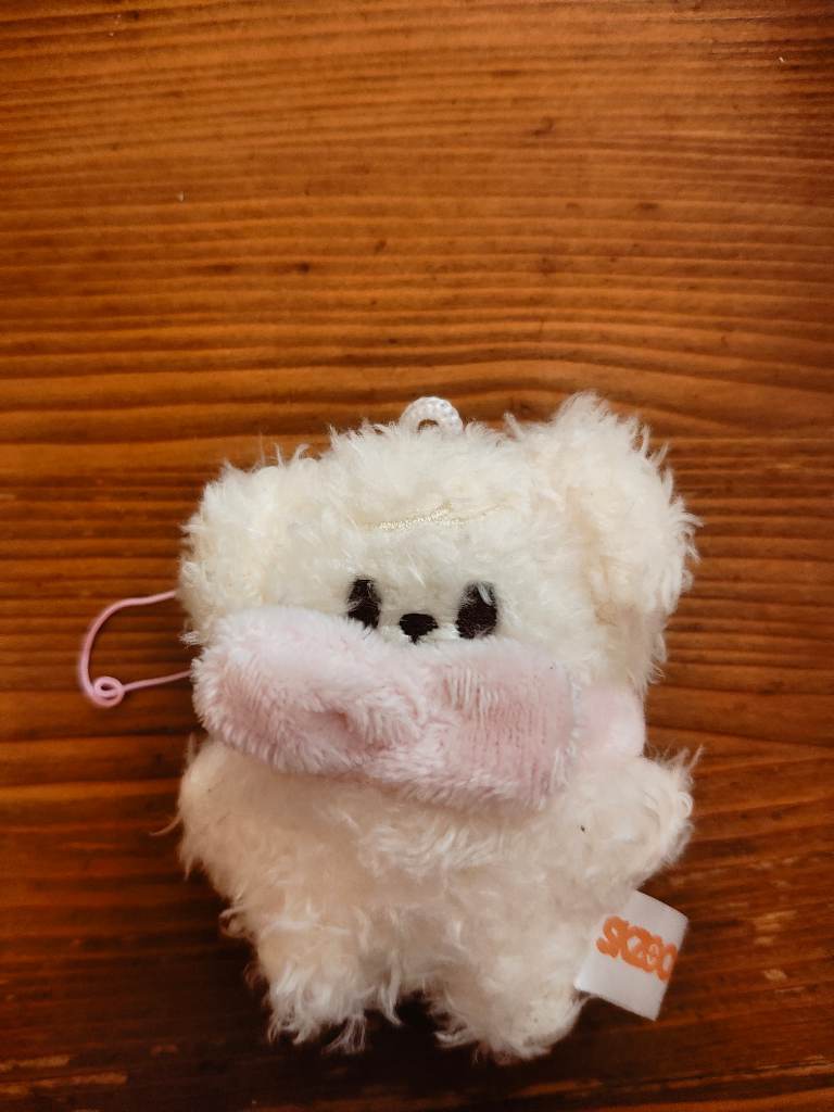 Stray kids skzoo micro nugget plush charm puppyM seungmin skz stay