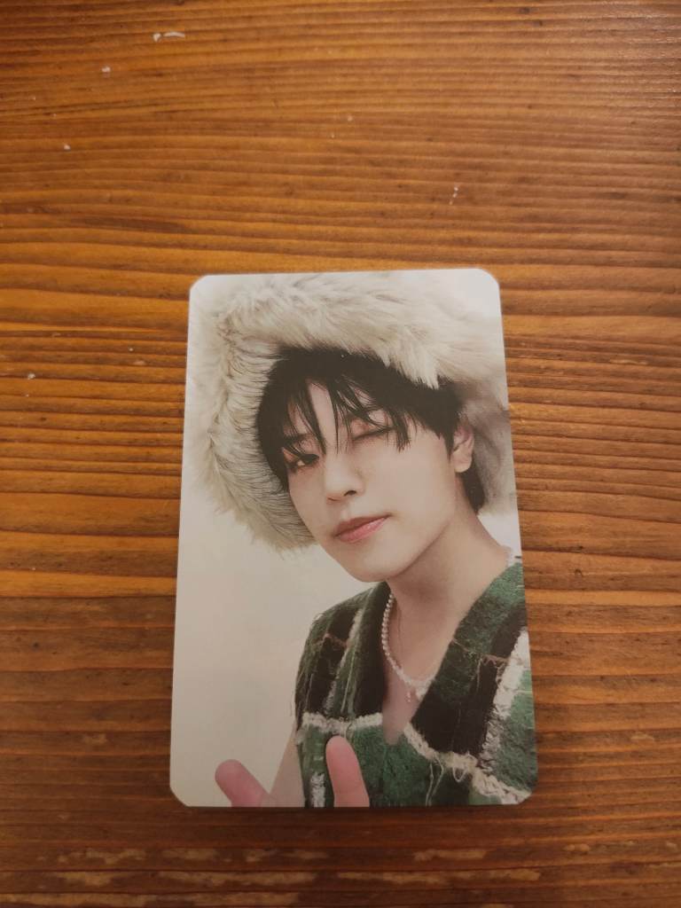 Stray kids double sided ate photocard lomo skz stay seungmin