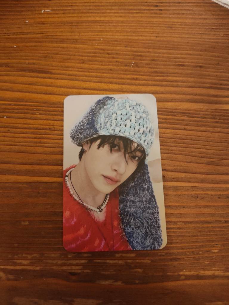 Stray kids double sided ate photocard skz stay lomo bang chan