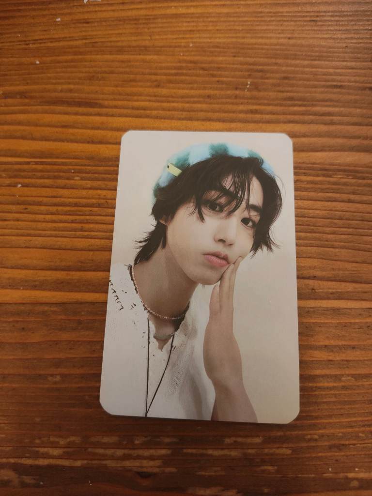 Stray kids double sided ate photocard lomo skz stay han