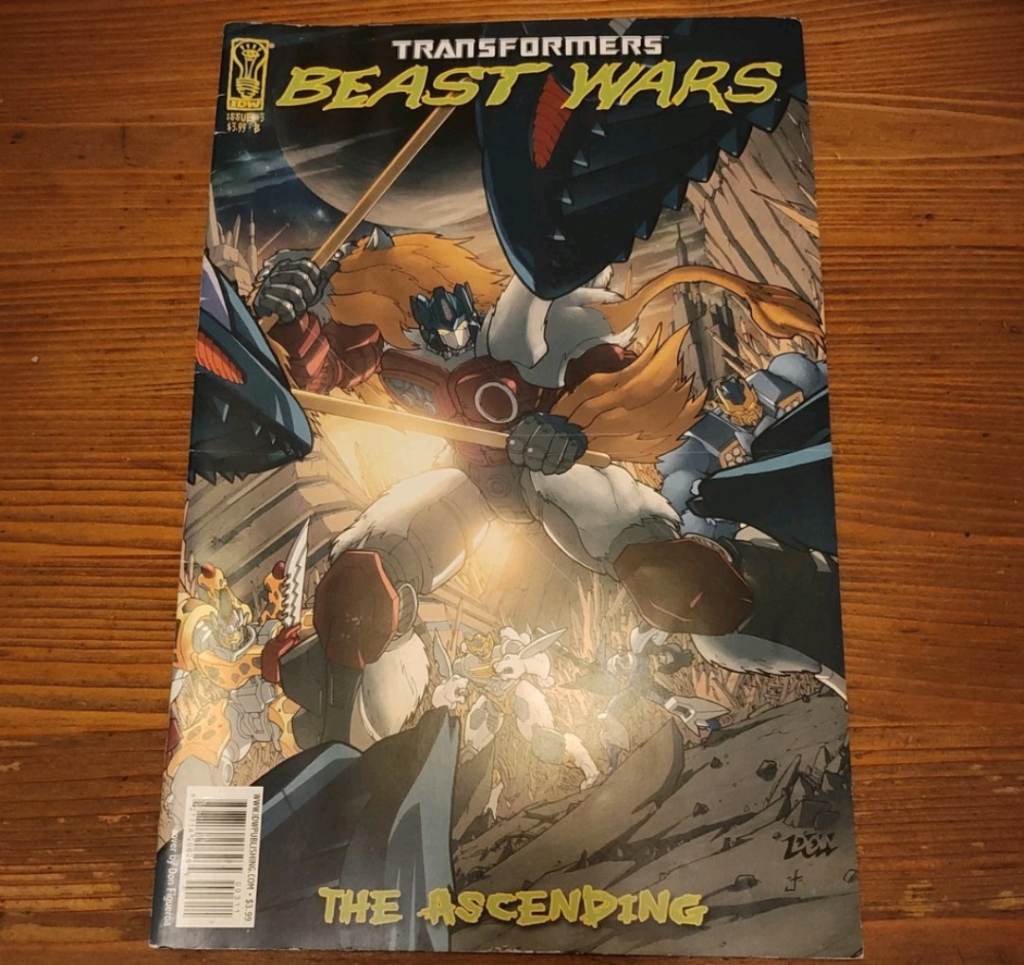 Transformers Beast Wars (2007)  The Ascending issue 3 cover B