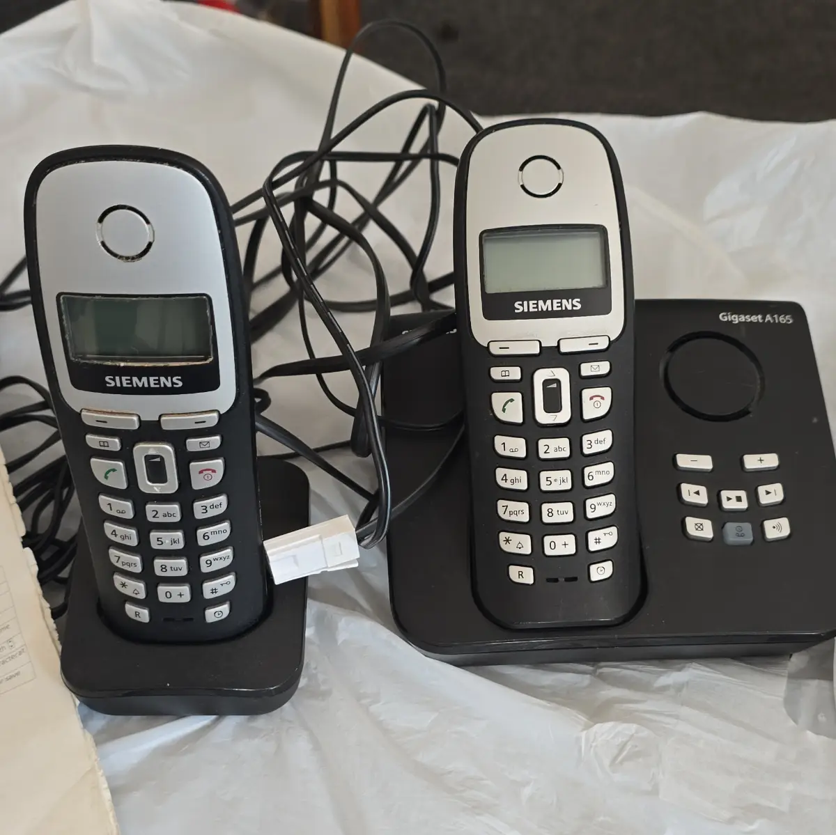 Siemens Gigaset cordless phone and machine