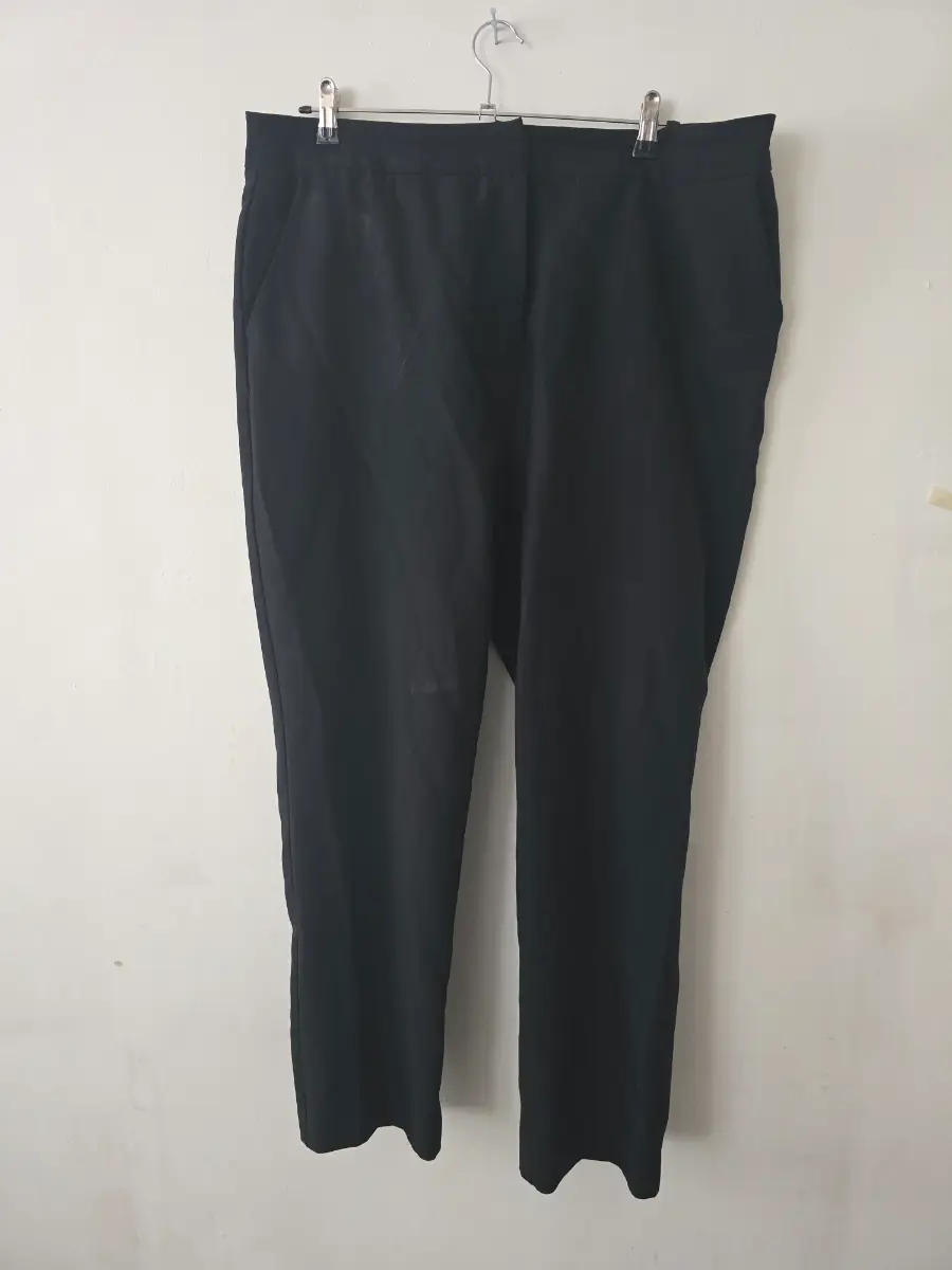 Womens smart black trousers