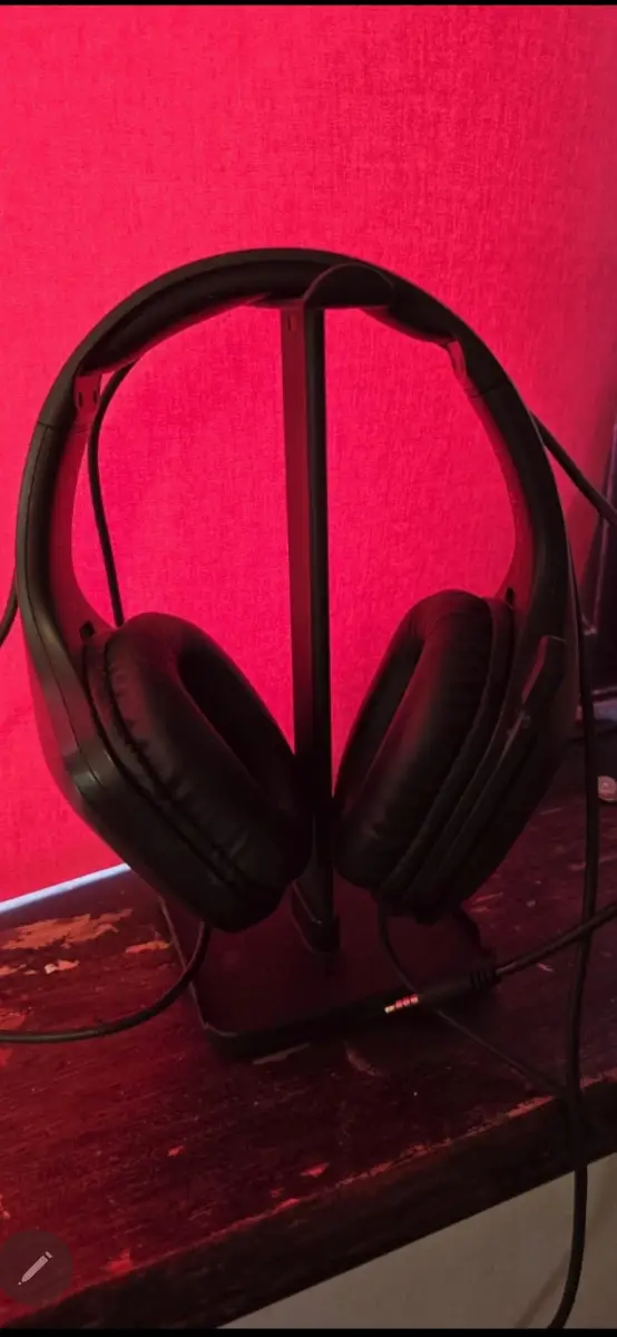 Wired Headphones with stand