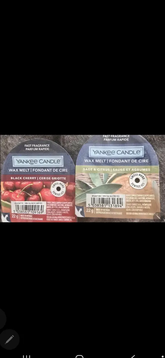Yankee candle wax melts
