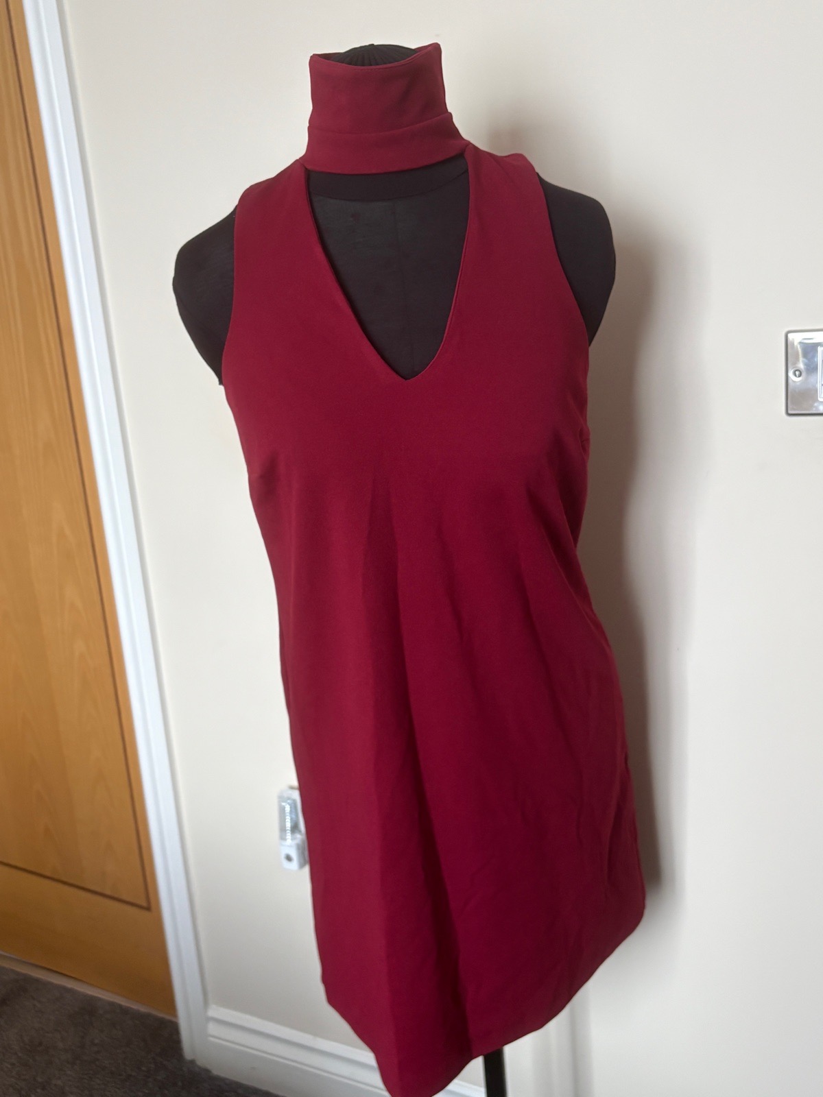 Burgundy dress for women’s
