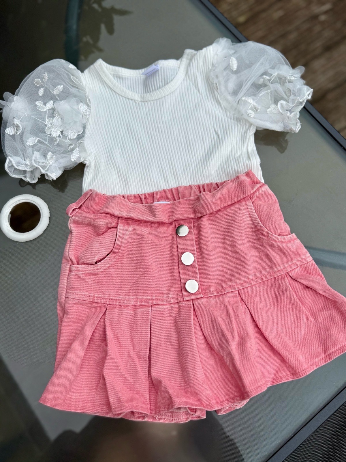 Girls clothing shorts set