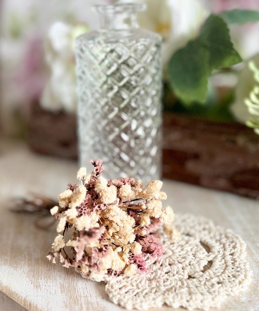 artificial flowers & mini bud vase mini bouquet