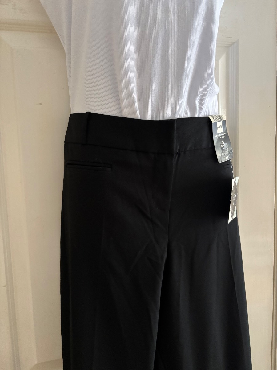 BHS size 20 black trousers BNWT