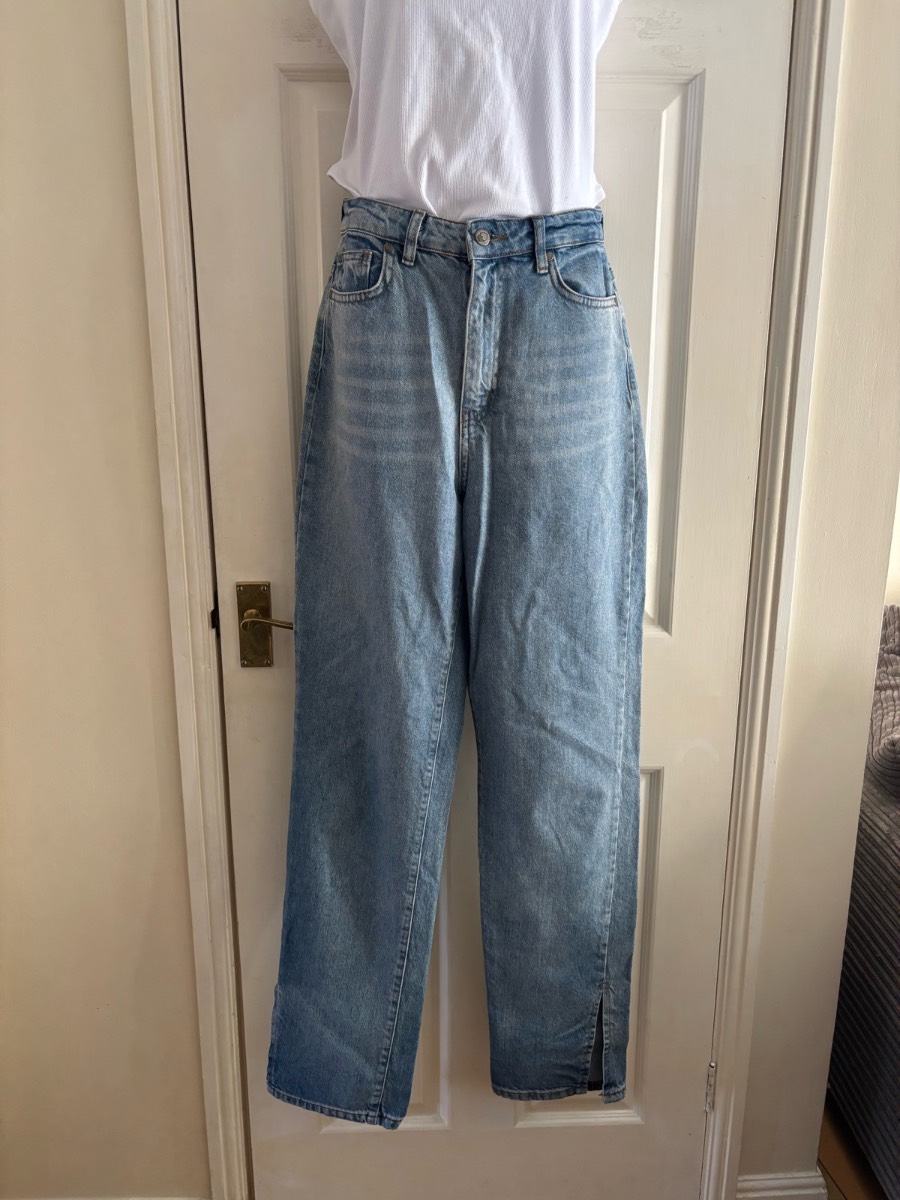Nasty gal blue jeans size 10 long