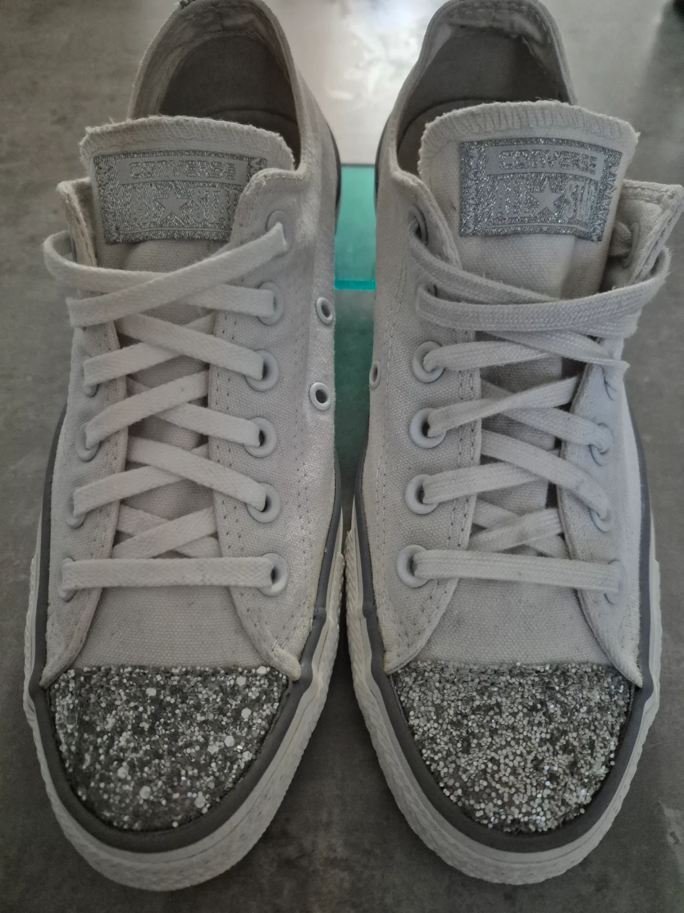 Converse all star glitter uk 6