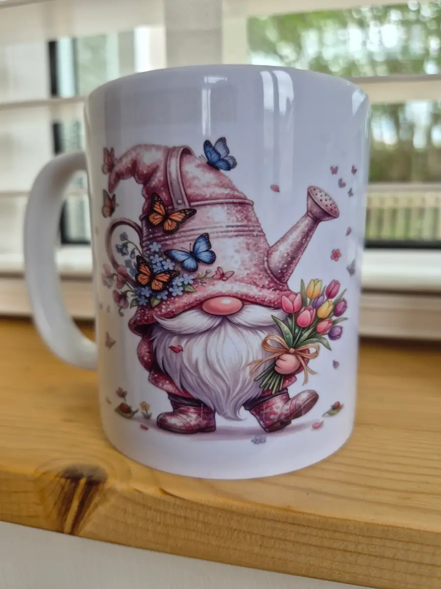 Gnome ceramic mug