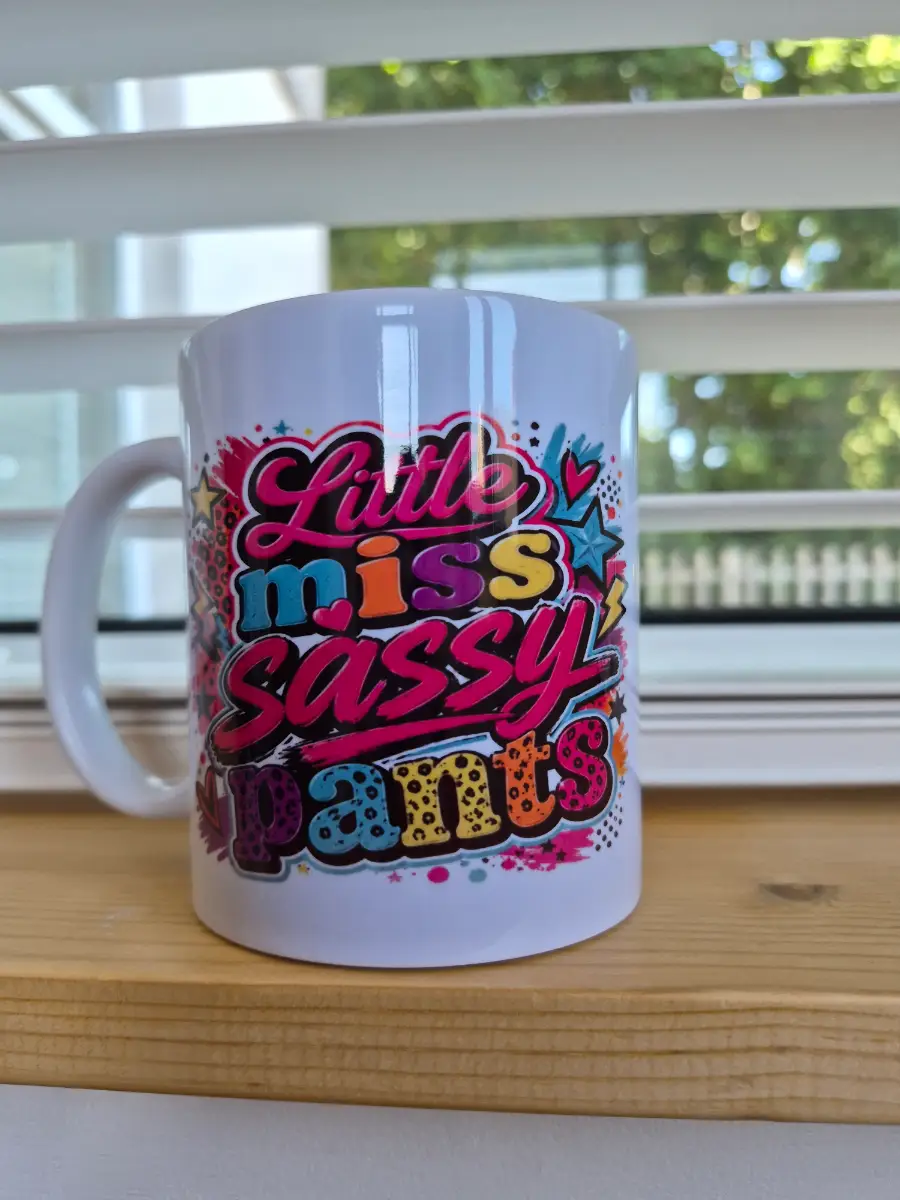 Little miss sassy pants mug