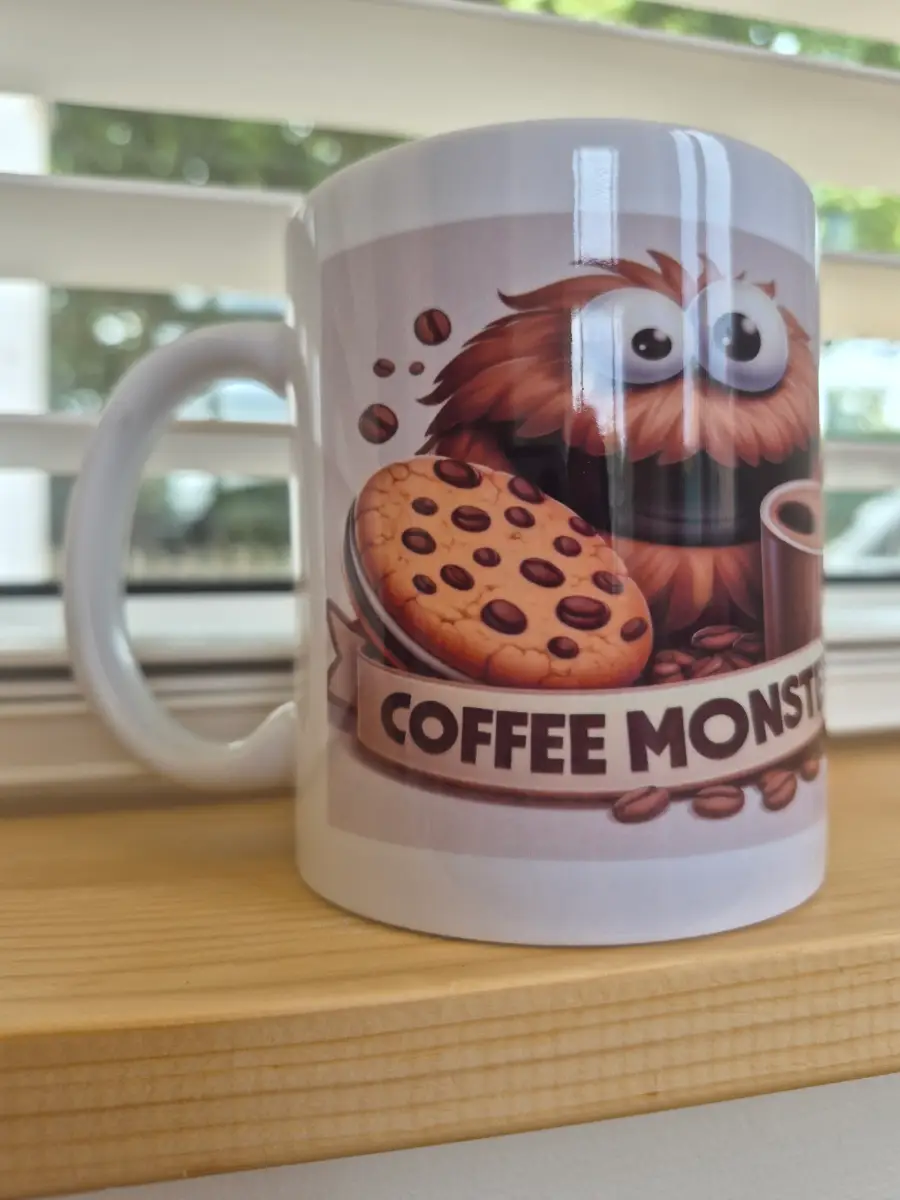 Coffee monster mug