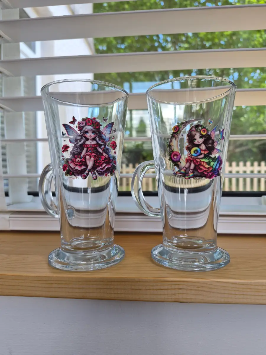 Fairy latte glasses