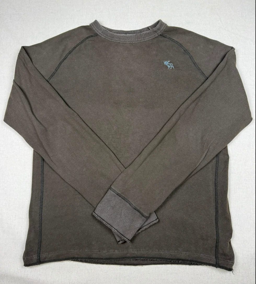 Abercrombie & Fitch Vintage Sweatshirt – Brown – XL