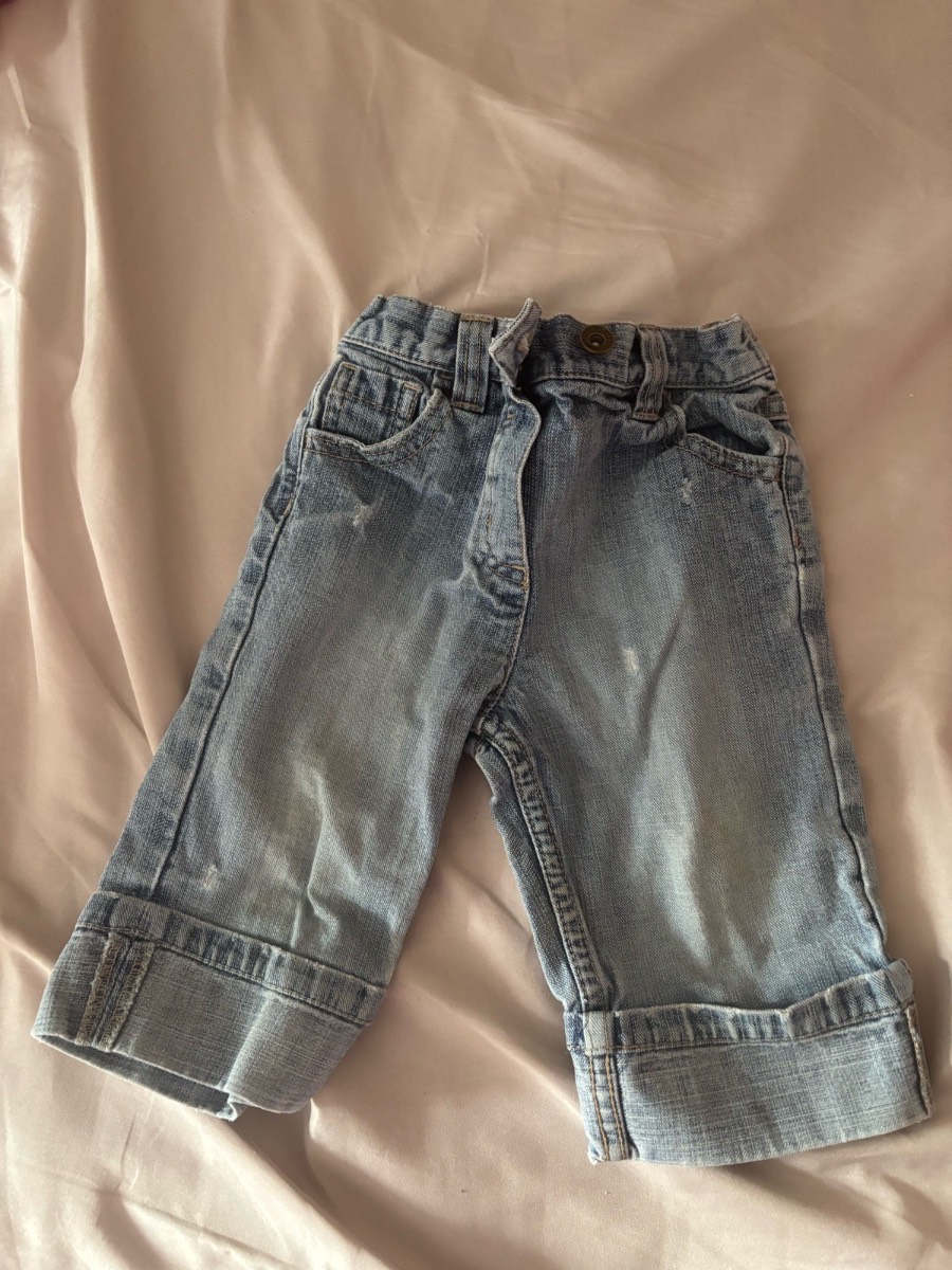 Boys denim shorts size 12-18 months