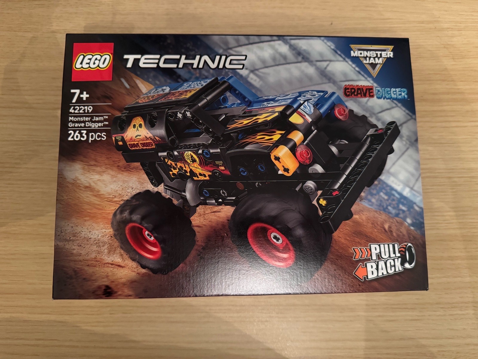 LEGO Technic - Monster Jam Grave Digger Fire and Ice - 42219 - Brand New and Sealed!