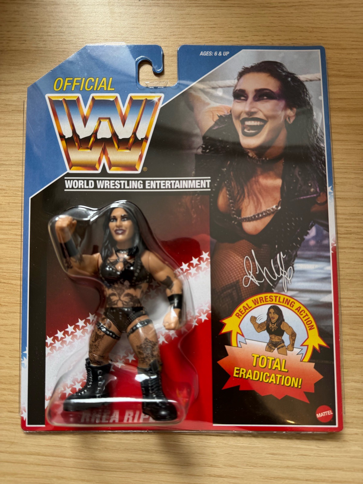 Mattel WWE Official 2026 Retros Wave 3 - Rhea Ripley - Brand New and sealed!