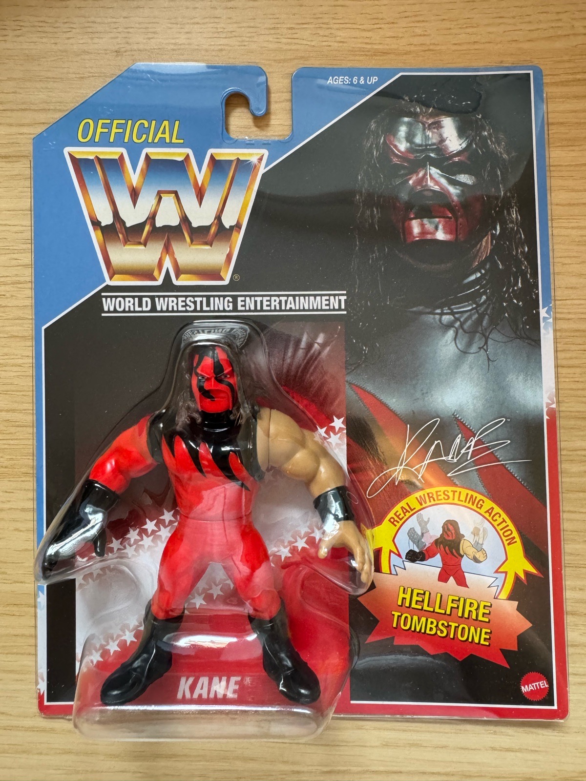Mattel WWE Official Retros (Best of) Wave 1 - Kane - Brand New and sealed!