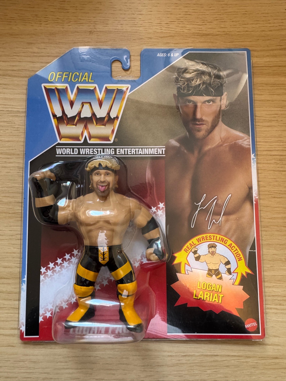 Mattel WWE Official 2026 Retros Wave 2 - Logan Paul - Brand New and sealed!