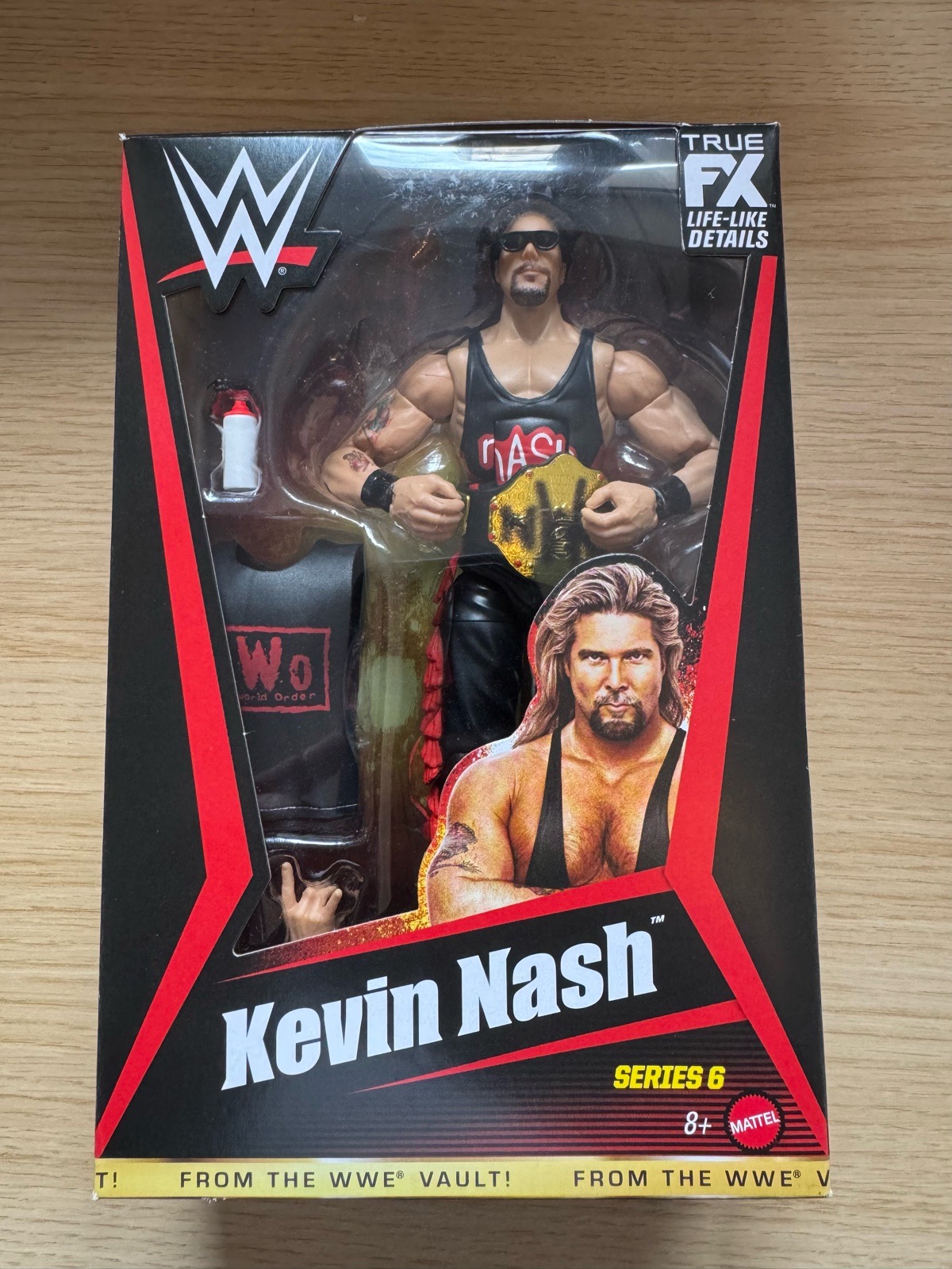 Mattel WWE from the Vault Elite - Series 6 - nWo Kevin Nash - Brand New and Sealed!