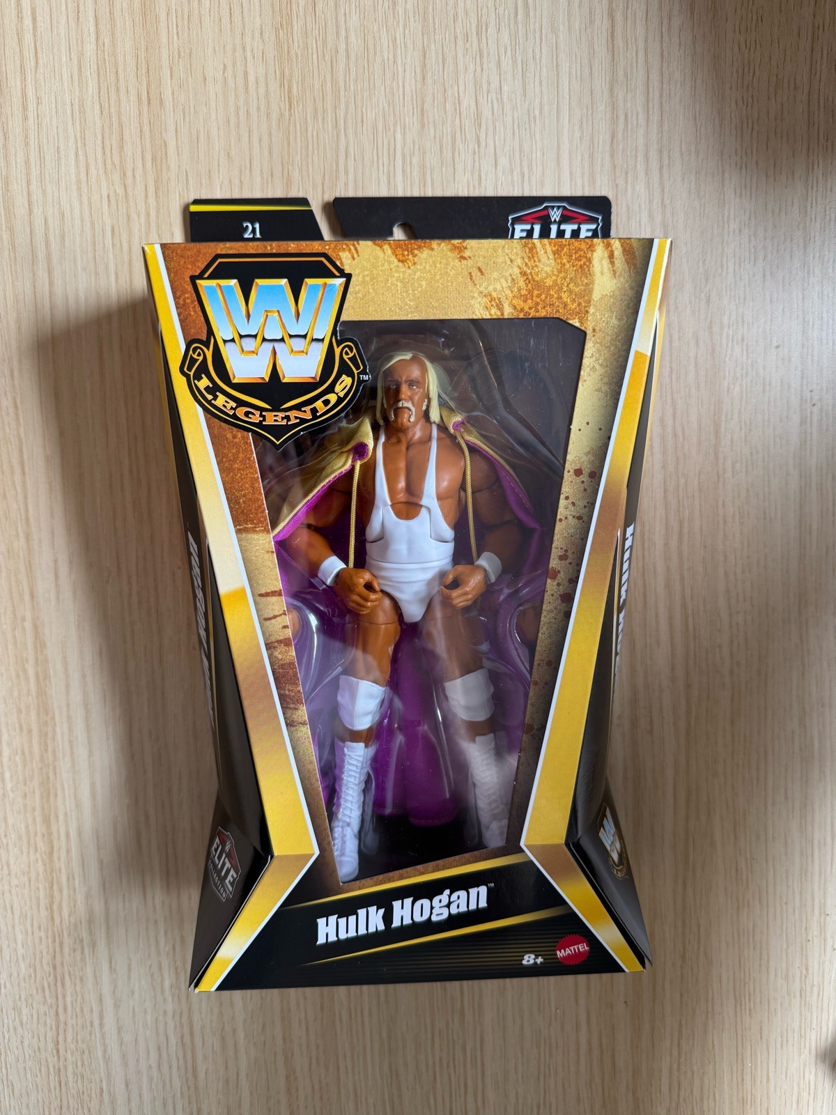 WWE Elite Legends Hulk Hogan Series 21 - New & Sealed! Mattel