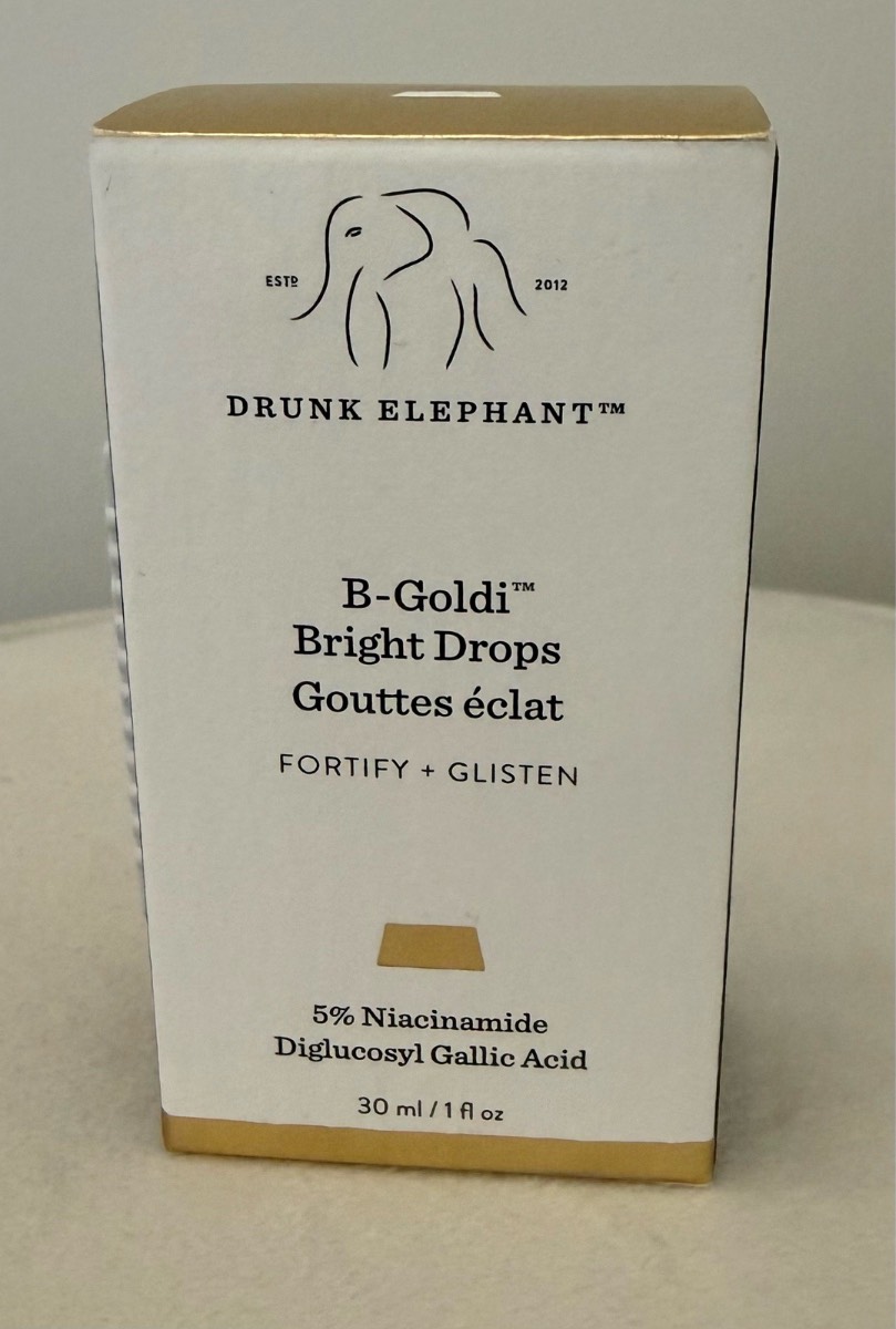 Drunk Elephant B-Goldi. Bright Drops Serum 30ml | 5% Niacinamide Glow Booster