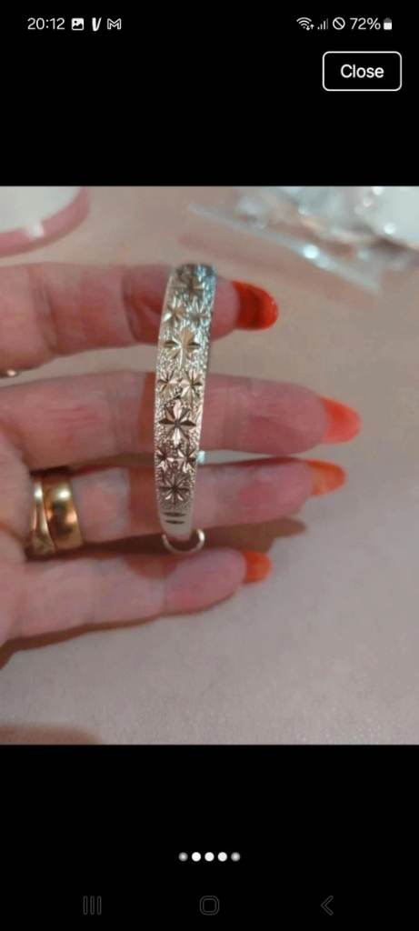 Silver banglenew