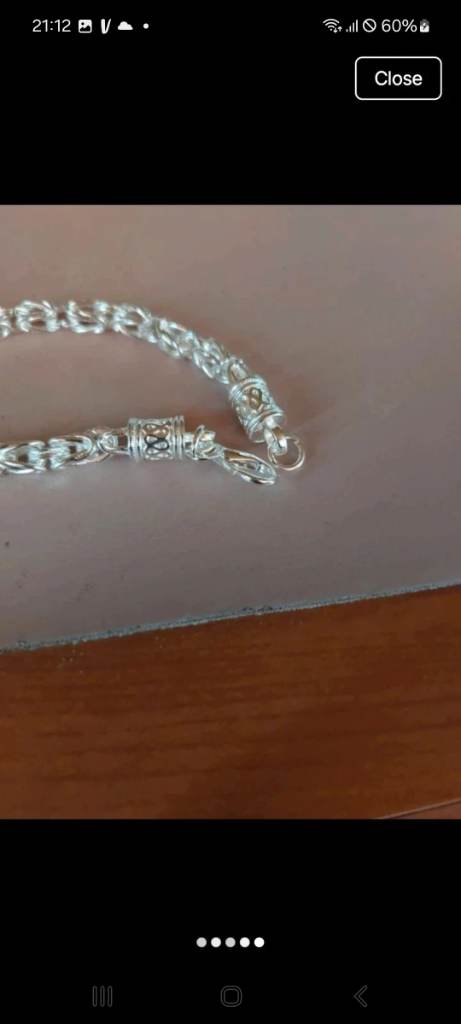 Silver bracelet