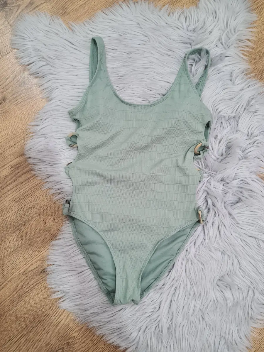 primark green swimsuit size 10