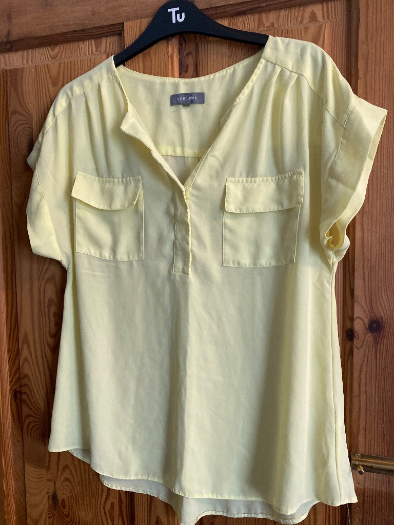 Principles yellow blouse