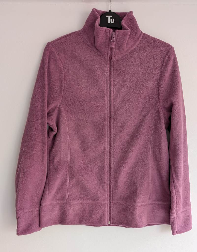 Tesco Fleece Jacket. New, Sz 12 to 14.
