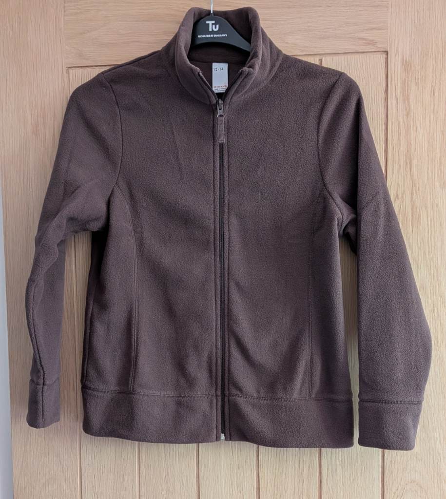 George Ladies Fleece Jacket, New, Sz 12-14
