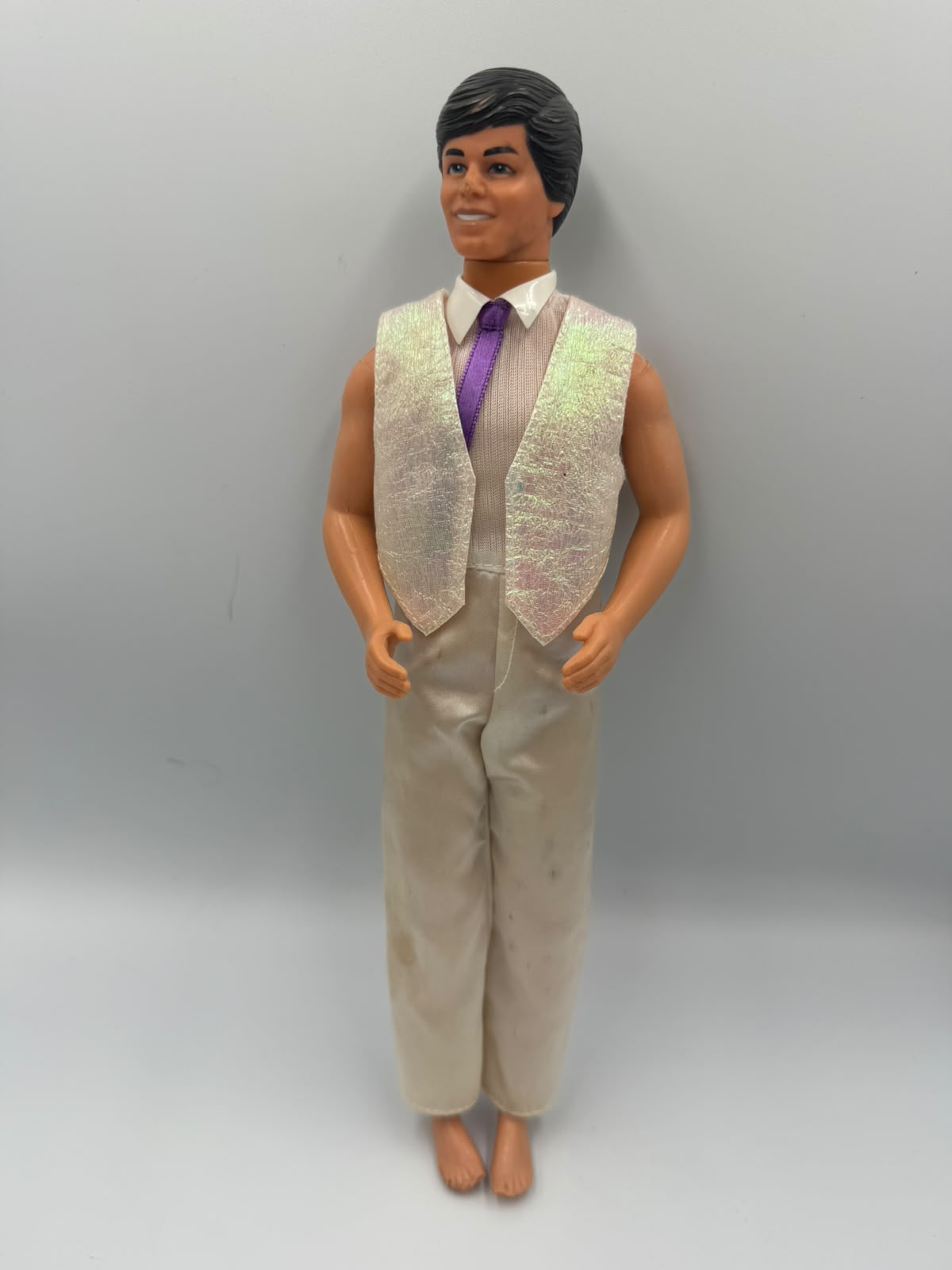 Vintage 1983/84 Mattel Crystal Ken Doll #4898 Original Outfit Barbie Collectable