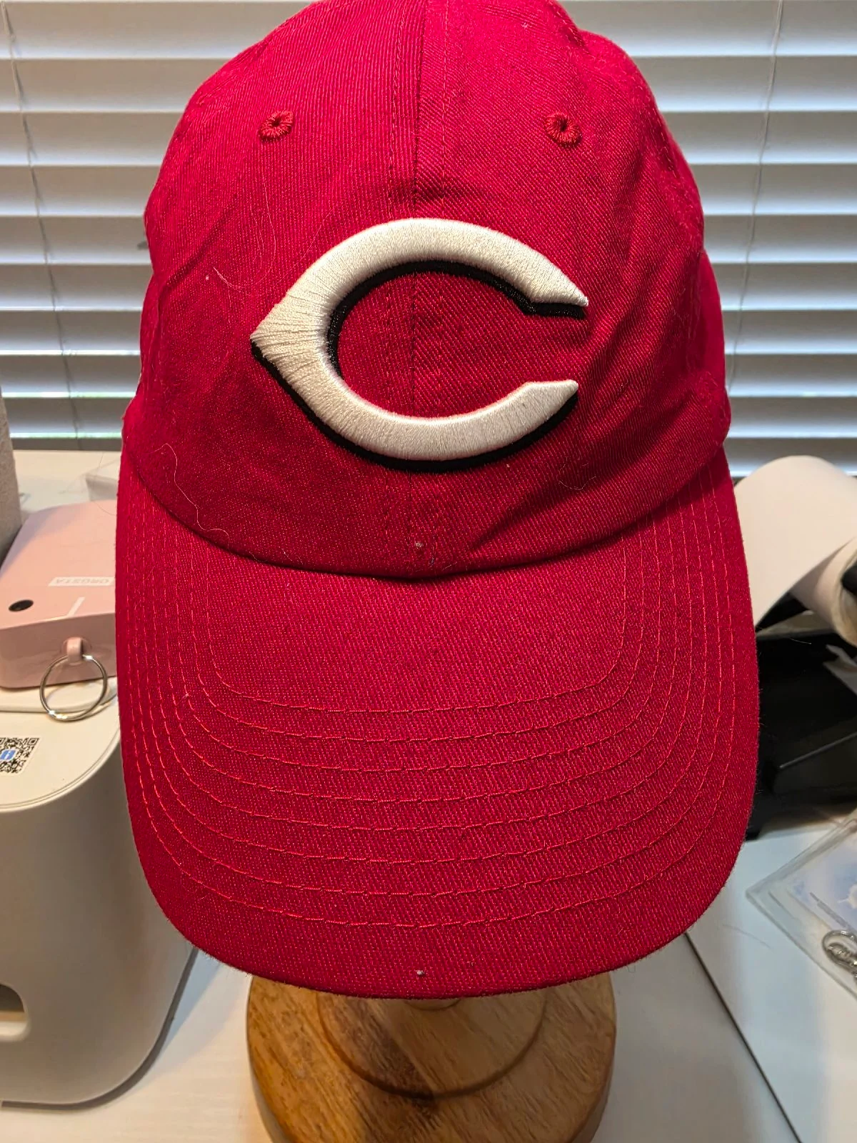 Cincinnati Reds Red Baseball Cap Adjustable Hat - Fan Favorite - One Size