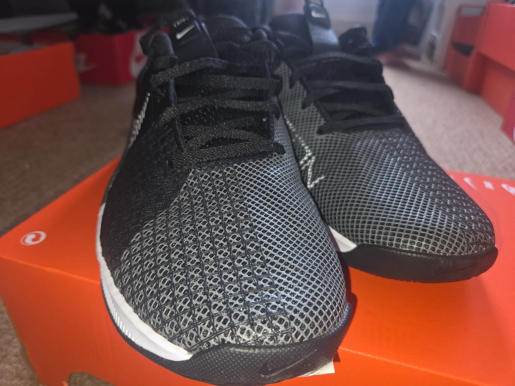 Nike metcon 8 Black/White-Dk Smoke Grey Noir/Gris Fume Fonce/Blanc