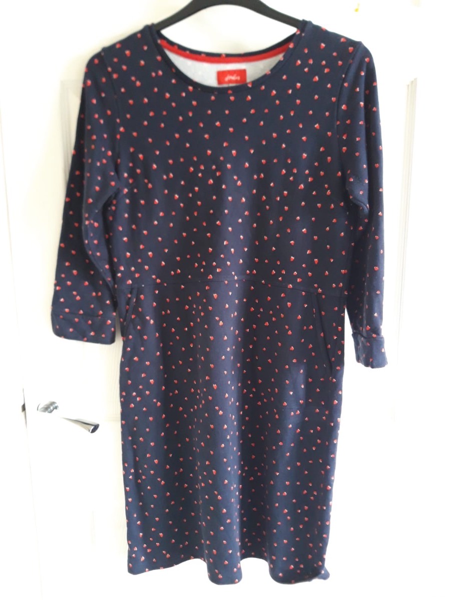 Joules love heart dress UK14