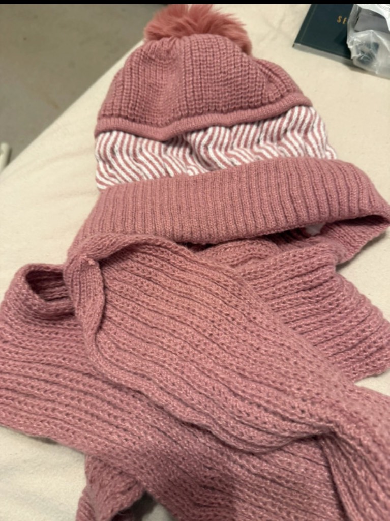 Hat and scarf
