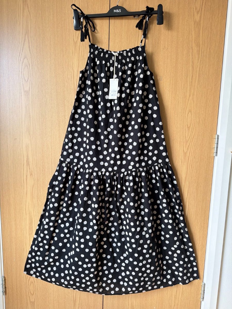 Next dress polka dotted size 12 petite