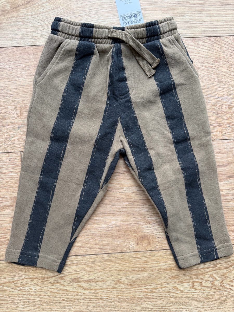 Next boys stripped wide leg trousers 12/18 months