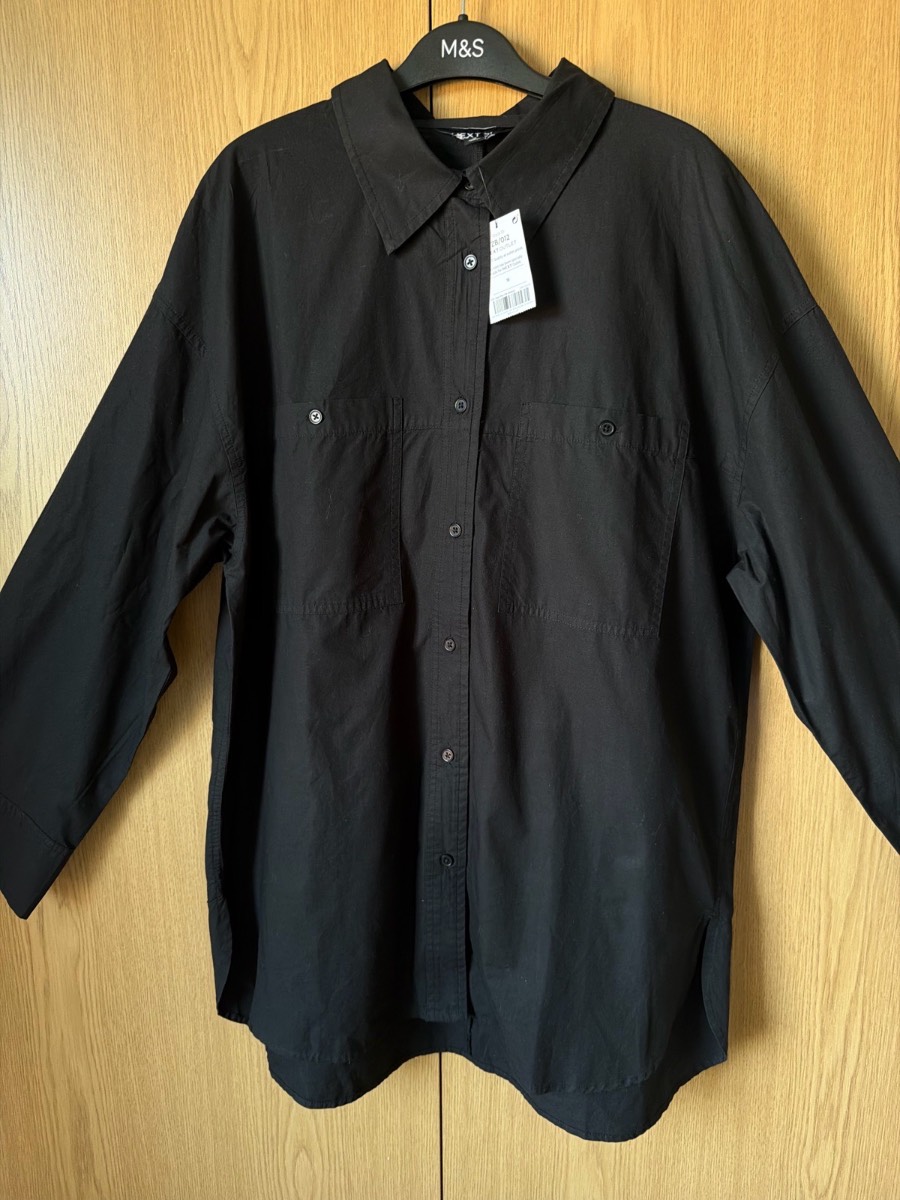 Next Women oversized shirt size 16 uk