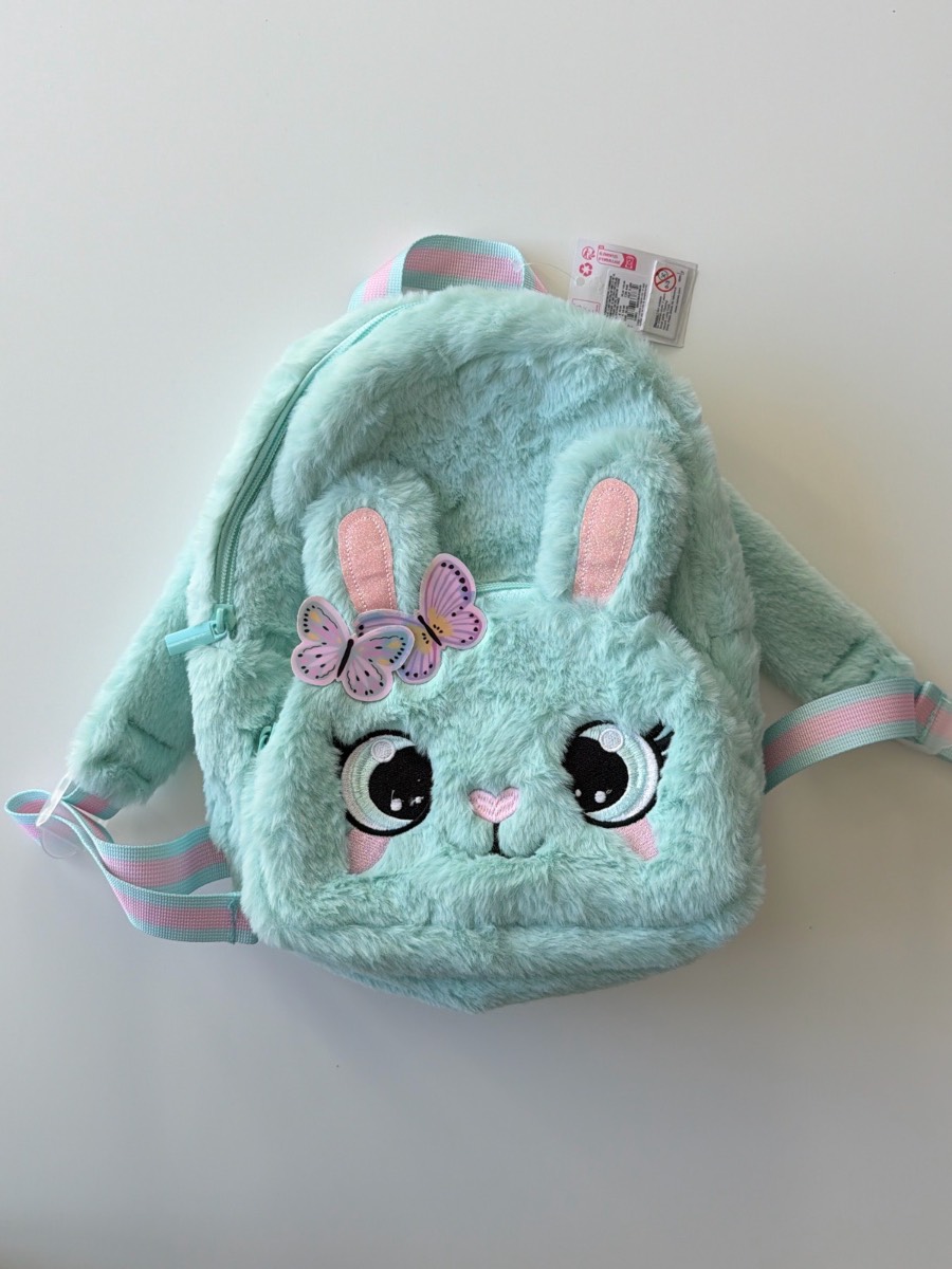 Claires girls teddy backpack, for young girls