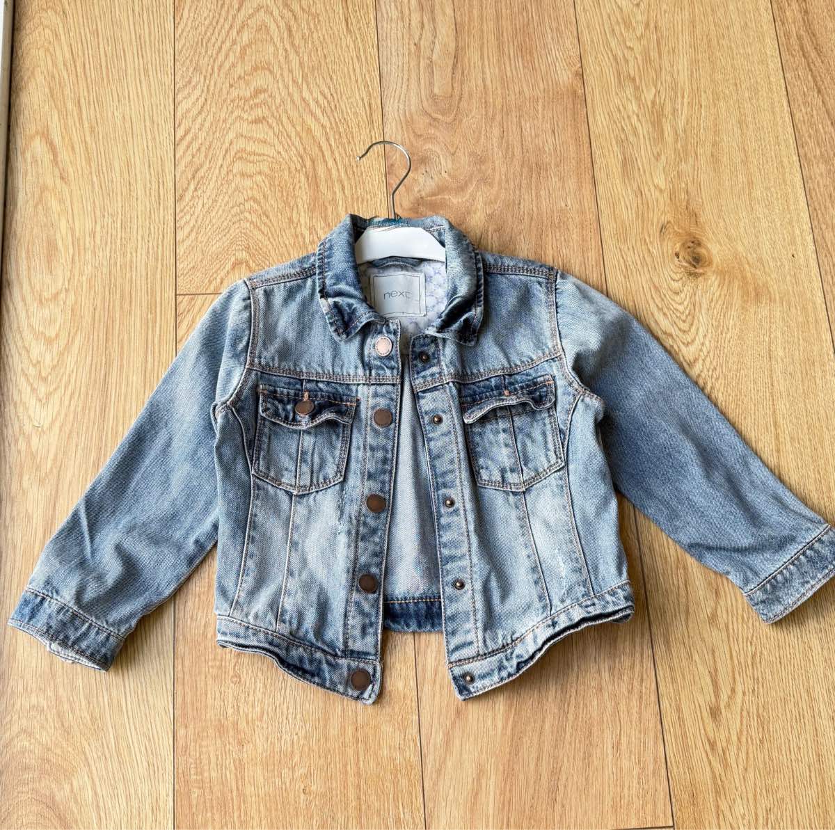 Next Girls Denim jacket, Excellent Condition, 3/4 Years,M
