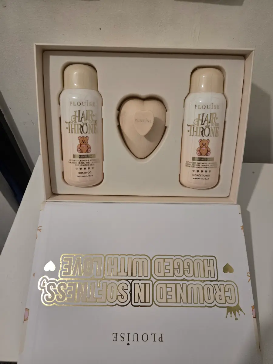 plouise hair to thrown shampoo set