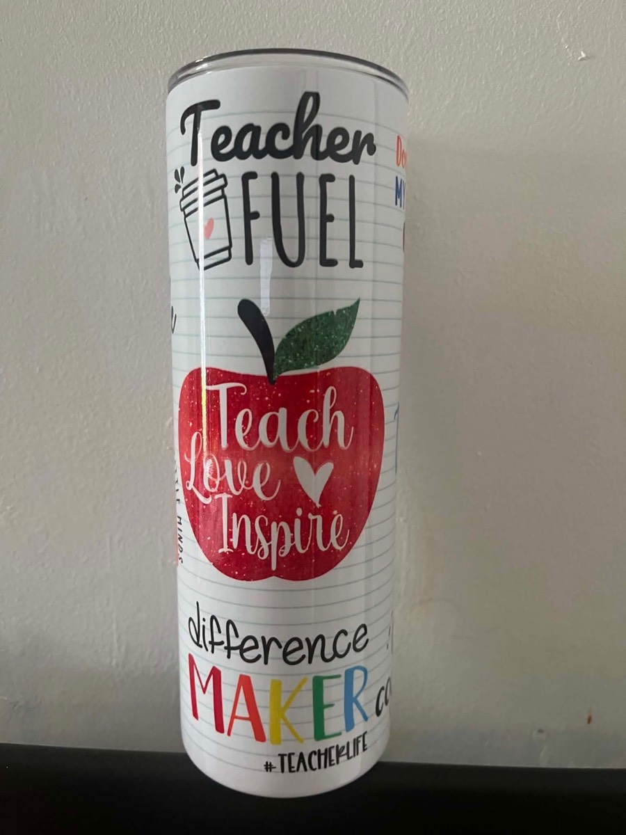 Teachers stainless steel tumbler teachers gift