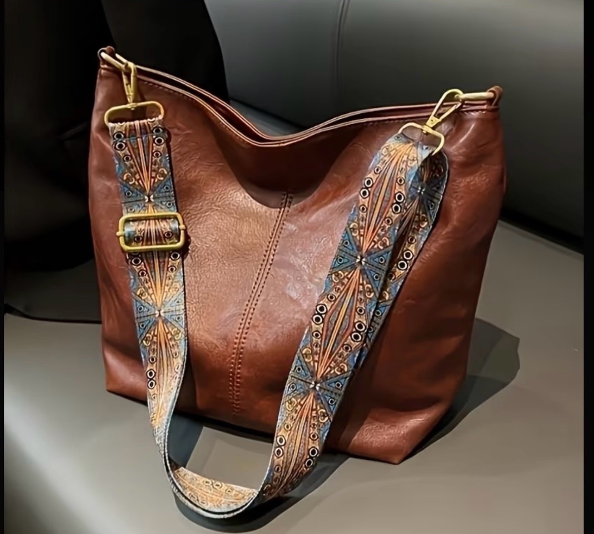 Womens large Bohemian Style Women Shoulder Bag Strap Crossbody Embroidery Tote bag