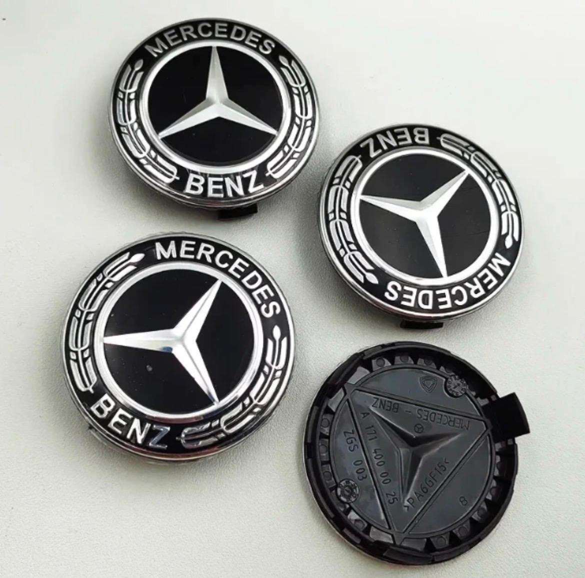 Mercedes wheel caps