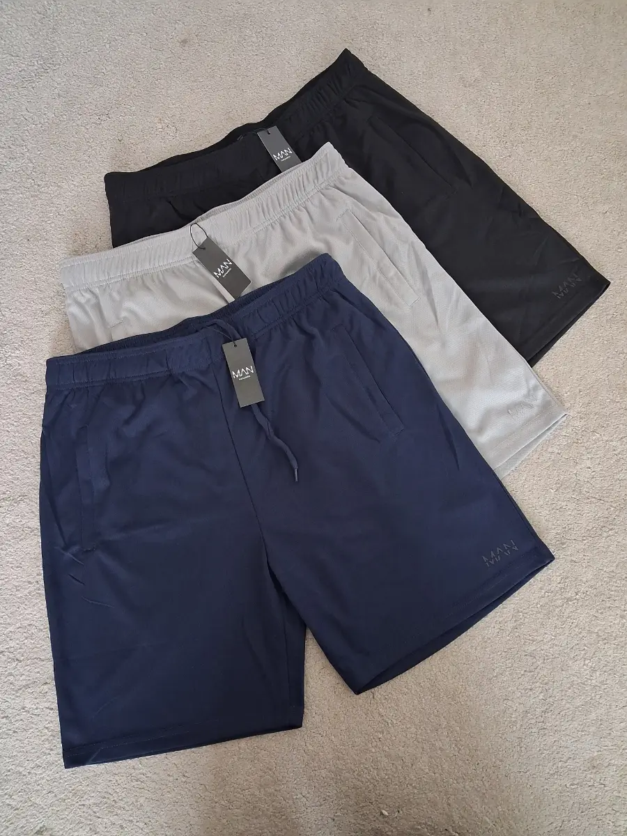BoohooMan 3 x pairs of sports shorts