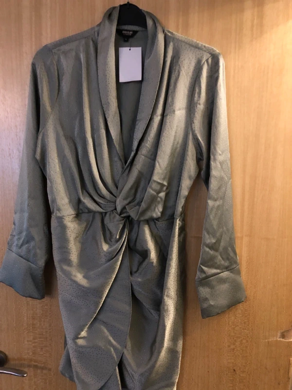 River Island size 14 Olive Green Dress BNWT